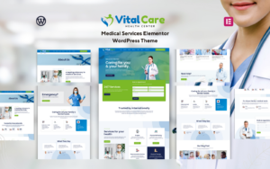 Vital Care - Multipurpose Medical Services WordPress Theme