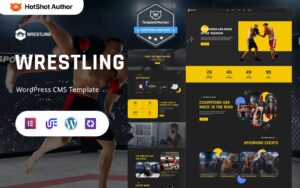 Wrestling - Wrestling Club And Martial Arts WordPress Elementor Theme WordPress Theme