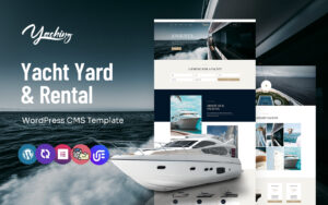 Yaching - Yacht Yard And Rental Multipurpose WordPress Elementor Theme WordPress Theme