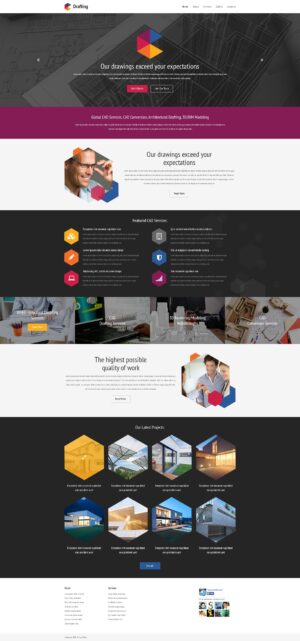 Drafting Room Website Template