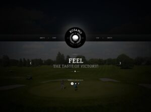 Free Golf Sport Website Design Website Template Free Golf Sport Website Design Website Template