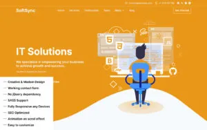 SoftSync - IT Solutions & Business Services Multipurpose Responsive Website Template SoftSync - IT Solutions & Business Services Multipurpose Responsive Website Template