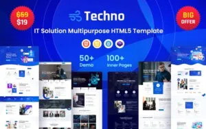 Techno - Best IT Solution & Multi-Purpose HTML5 Template + RTL Website Template Techno - Best IT Solution & Multi-Purpose HTML5 Template + RTL Website Template