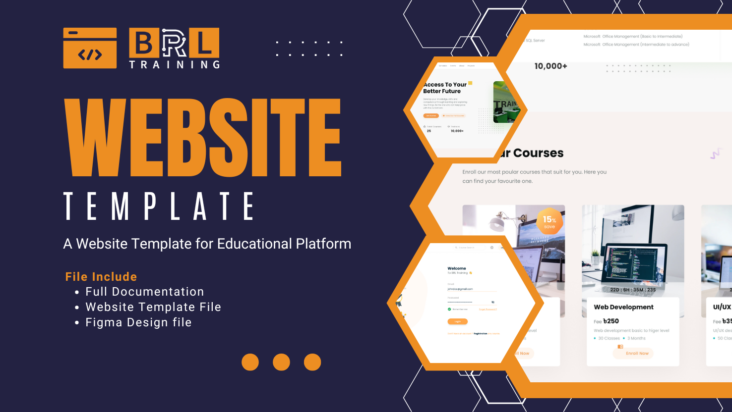Training Website - Educational Platform Clean Bootstrap HTML Website Template