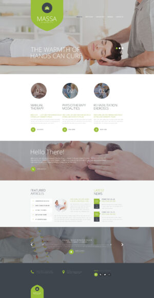 Beauty Salon Website Template