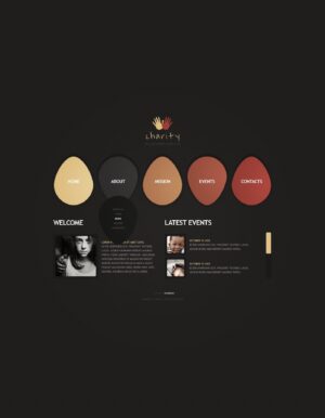 Free Charity Website Theme Website Template