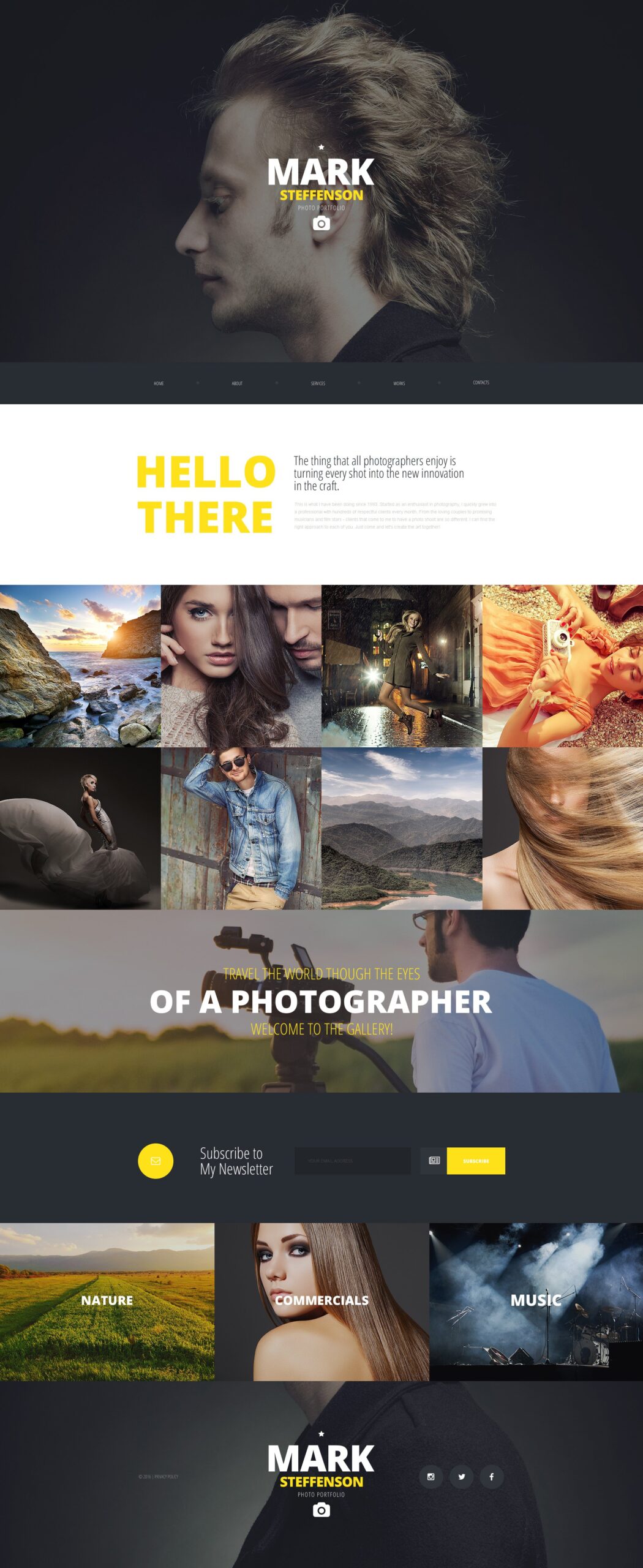 YourCV Website Template YourCV Website Template