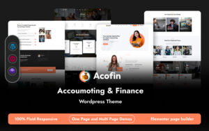 Acofin - Accounting & Finance Wordpress Theme WordPress Theme