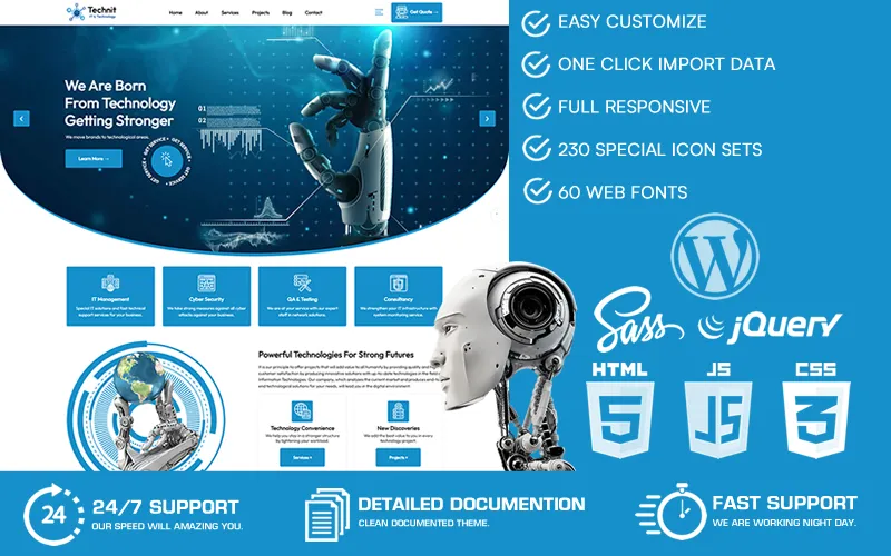Technit - Technology WordPress Theme Technit - Technology WordPress Theme