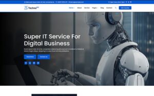Technowp - IT Solutions & Business Services Responsive WordPress Theme