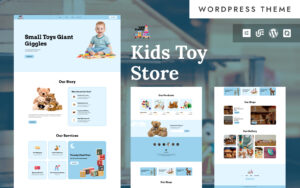 Timber Toy - Kids Care & Toys Store WooCommerce WordPress Elementor Responsive Theme WordPress Theme