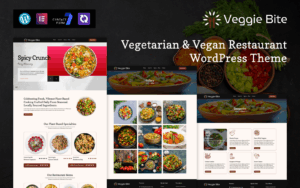 VeggieBite – Vegetarian & Vegan Restaurant WordPress Theme