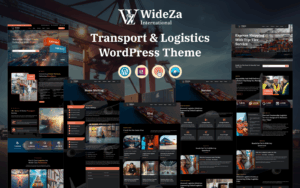 WideZa – Transport & Logistics WordPress Theme