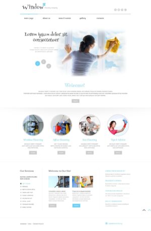 Window Cleaning Responsive WordPress Theme