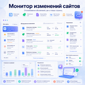 Монитор изменений сайтов Монитор изменений сайтов