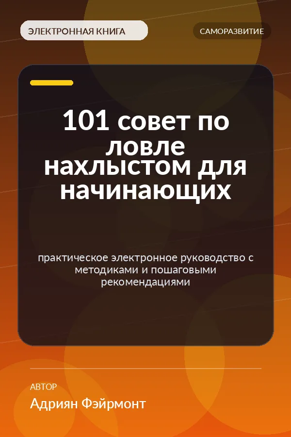 101 совет по ловле нахлыстом для начинающих — практическое электронное руководство с методиками и пошаговыми рекомендациями