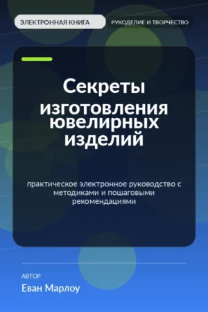 Секреты изготовления ювелирных изделий — практическое электронное руководство с методиками и пошаговыми рекомендациями Секреты изготовления ювелирных изделий — практическое электронное руководство с методиками и пошаговыми рекомендациями